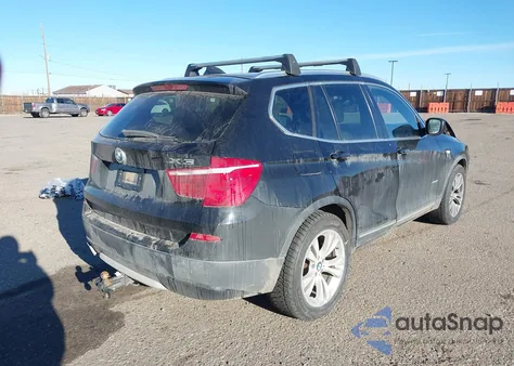 2012 BMW X3 xDrive35I from USA, damaged, VIN 5UXWX7C50CL889552